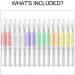 PEACECOLOR 15Pcs Cuticle Oil Pen Set for Nails Natural Ingredients Oil Pen for Nail Growth Care Home Use with Different Flavor(Rose Jasmine Lavender Apple Cantaloupe Orange) XA-01 - Buy Online on GoSupps.com