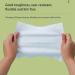Soft Cotton Tissue | Thick Face Towel with Pearl Pattern Design | Hygienic Face Tissue Safe Cotton Wipes for Sensitive Skin Makeup Remover for Adults - Buy Online on GoSupps.com