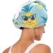 Super Absorbent Pineapple with Sunglasses Hair Towel 2 Pack | Quick Drying Turbans for Women & Girls | Ideal Hair Wrap with Button Twist - Buy Online on GoSupps.com