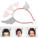 Beavorty Hair Bands Valentines Day Heart Headband Sequin Heart Head Boppers Angel Wing Hair Band Loving Heart Antenna Headband Wedding Hair Loop Hair Accessories for Holiday Pink Headband - Buy Online on GoSupps.com
