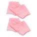 Mikinona 2 Pairs Gel Gloves Dry Hand Gloves Moisturizing Hand Gloves Cotton Moisturising Gloves Moisturising Gloves for Hand Moisturizing Gloves Dry Hands Half Finger Gloves Dipping 16X13X1CM