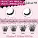 Pro Individual Eyelashes - 96 PCs Cluster Lashes with Rotating Mirror | DIY Eyelash Extensions | C Curl 10-16 Mix - Buy Online on GoSupps.com