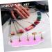 1 Set nail tools press on nails holder press on artificial nails holder press on nails stand nail display stand press on false nails holder nail holder Metal nail frame manicure - Buy Online on GoSupps.com