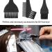 VARHHUXHA Hair Coloring Brushes Set - Double-Sided Dye Combs for DIY & Salon Use - Black (3 Pcs) - Buy Online on GoSupps.com