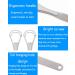 Buy Premium Tongue Cleaner - Bacteria Inhibitory Tongue Scraper & Brush Odorless 15x3.3cm | Best Oral Hygiene Tool - Buy Online on GoSupps.com