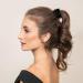 2Pcs Black Ribbon Hair Bow Clips for Girls & Women | 3 inch Ponytail Holder with Duckbill Clip - Buy Online on GoSupps.com