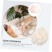 Gatuida Shower Ball - 2pcs Bath Scrub Flower Travel Body Brush & Back Cleaner Towel | Ideal for Relaxation & Cleaning - Buy Online on GoSupps.com