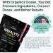 Organics Ocean Krealyte Fusion - Instantized Creatine Monohydrate Powder with Electrolytes - Muscle Strength Endurance & Hydration Support - Vegan Sugar-Free Pink Lemonade Flavor - 30 Servings 9.17 Ounce (Pack of 1) - Buy Online on GoSupps.com