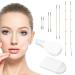 188pcs Ensemble de Lifting Visage Strip Comprend 4 Longueurs Cordes Invisibles et Lifting Visage Immediat Patch en Forme Cylindre et Larme pour Femme Peau Affaiss e