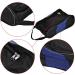 Zerone Portable Golf Shoes Bag - Breathable Dust-Proof Organizer with Pocket, Black and Blue - Ideal for Storing Sports Accessories - Unisex - Buy Online on GoSupps.com