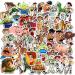 Cartoon Stickers Toy Themed Story Stickers Aesthetic Vinyl Colorful Waterproof Decals for Water Bottle Laptop Toy Theme Story Stickers