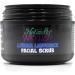 Naturally Wicked Lunar Liquorice Facial Scrub 100ml Natural Vegan Exfoliating Cleanser with Activated Charcoal - Buy Online on GoSupps.com