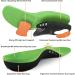 Plantar Fasciitis Insoles for 220+ lbs | High Arch Support Orthotic Inserts for Men & Women | Heavy Duty Pain Relief for Flat Feet & All-Day Comfort - Green S (Men 6.5-8.5/Women 7.5-9.5 - Buy Online on GoSupps.com