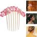 PATKAW Flower Hair Comb Wedding Bridal Hair Comb Clip Wedding Hair Styling Hair Comb - Buy Online on GoSupps.com