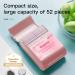 LIAMOSS Twin-Line Dental Flossers - Cool Mint Flavor 104 Count Shred Resistant Picks in Pink Handy Case for Effective Interdental Cleaning - Perfect for On-the-Go Flossing - Buy Online on GoSupps.com