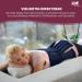 Sissel Linum Anatomic Heat Pillow | Flaxseed Wet Warmth & Relaxation | Cotton | Perfect for Muscle Tension & Gastrointestinal Relief | Blue/Blossom | 38x36 cm - Buy Online on GoSupps.com