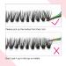 Fadlash Cluster Eyelashes Extension 10mm - 40D 0.07mm D Curl | DIY Individual Lashes for Self-Application - Buy Online on GoSupps.com