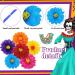 Colorful Mexican Paper Flowers - Set of 18 for Fiesta Party Decor, Weddings, Birthdays & Crafts - Buy Online on GoSupps.com