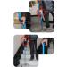 Canes Portable Walking Stick Healthcare Aluminum Alloy Walking Aid Scalable Four-Legged Anti-Shock Crutches with Light for Elderly Outdoor Climbing - Buy Online on GoSupps.com