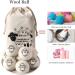 Organic XL Wool Dryer Balls - 6 Pack Sheep Pattern | Cute Fabric Softener | Shorten Drying Time | Reusable Laundry Essential - Buy Online on GoSupps.com