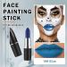 Blue Face Paint Stick for Professional Eye Makeup - Perfect for Baseball Softball Football Clown Halloween Zombie Vampire Skeleton and Cosplay - Buy Online on GoSupps.com