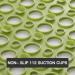 YINENN Non Slip Bath Shower Mat | TPE Safety Mat, Machine Washable, Soft Bathroom Mats | 30x17 Inch, Peak Green - Buy Online on GoSupps.com