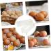 Box Portable Refrigerator Portable Drawers Egg Filler Flats Plastic Eggs Holder Egg re-usable Transparent 26.5X16X10CM - Buy Online on GoSupps.com