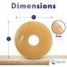 Ostomy Barrier Rings 10 Count - 2 (48mm) Outer Diameter, Moldable & Sting-Free Hydrocolloid Seal - Medical Grade Adhesive for Colostomy Bag - Buy Online on GoSupps.com