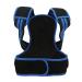Posture Corrector Back Straightener Belt Support Elastic Comfortable Brace for Men Women (Blue) L Blue - Buy Online on GoSupps.com