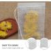 Zerodeko 300 Pcs Tea Bag Drawstring Tea Pouch Coffe Filter Empty Bag for Leaf Tea Marinated Bag Draw The Line 5X7CMx3pcs Whitex3pcs - Buy Online on GoSupps.com