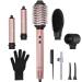Brightup Air Styler Professional Hair Dryer Brush with 110 000 RPM High-Speed Negative Ionic Blow Dryer Auto Wrap Curlers Multi Hair Styler for Fast Drying Styling Curling Straightening Volumizing