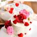 LaVenty 12 PCS Mothers Day Cake Topper Rose Flower Cake Topper Decoration Heart Love Cake Topper Decoration Mothers Day Gift Mothers Day Suprise For Her Pink - Buy Online on GoSupps.com