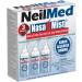 NeilMed NasaMist Saline Spray 177mL. All Natural pH Balanced & Buffered Solution - Soothe Moisturize and Cleanse Using Specially Designed tip. Contains 3 canisters - Buy Online on GoSupps.com