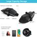AaiLucky Bicycle Saddle Bag with LED Tail Light, Repair Kit, Pump, Multitool, Tyre Lever | Large Waterproof Bag for Road, MTB, BMX Bikes - Buy Online on GoSupps.com