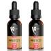 G ld's beard oil men Protect from argan oil i 12 months of benefit pack I beard oil for soft beard I beard oil with masculine men fragrance for intensive beard care (2 x 30ml) 30 ml (2 Pack)