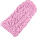 Shop Famkit Pink Pet Dog Roll Collar Sweater - Warm Fashion Knitwear & Outwear for Small Dogs (M-2: 5.5-7.7lb) - Buy Online on GoSupps.com