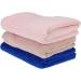 Holiberty Microfiber Super Absorbent Bath Towel & Hair Turban - Quick Drying Blue Shower Cap & Head Wrap for Women - Buy Online on GoSupps.com