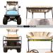 10L0L Universal Golf Cart 5 Panel Mirror - Wide Angle Rear View Mirror for EZGO, Club Car, Car, SUV, Van, Truck - Buy Online on GoSupps.com