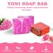 Organic Yoni Soap Bars Set of 4 for Women - pH Balanced Feminine Wash - Handmade Vagina Soap with Bubble Net - Natural Vaginal Care - 3.53 oz - Buy Online on GoSupps.com