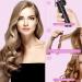 DAN Technology Small Ceramic Curling Wand - Adjustable Temperature for Tight Curls on Short & Long Hair (3/8 Inch 10MM) - Pink - Buy Online on GoSupps.com