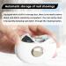 Fingernail Trimmer Electric | Electric Automatic Nail Clipper - Nail Scraps Storage Clipper Rechargeable LCD Digital Display Clipper Light & 3 Speeds for Children Seniors White - Buy Online on GoSupps.com