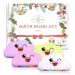 Bath Bombs Gift Set Handmade Bath Bombs with Natural Ingredients Bath Bomb Gifts for Women and Kids Great Gift Idea for Halloween Christmas (Pack of 4)