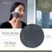 Lunelle Charcoal Bamboo Reusable Makeup Remover Pads 12 Pack with Konjac Sponge - Eco-Friendly Bamboo Face Pads Set - Buy Online on GoSupps.com