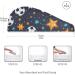 Ball and Star Hair Towel 2 Pack - Super Absorbent Quick Dry Hair Turbans for Women & Girls | Convenient Button Twisty Wrap - Buy Online on GoSupps.com