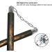 Ausemku Safe Foam Rubber Training Nunchucks with Steel Chain - 1 Pair - Buy Online on GoSupps.com