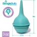 BoogieBulb Baby Nasal Aspirator - BPA & Latex Free - 3 oz Green Bulb Syringe for Toddlers & Adults - Cleanable & Reusable - Buy Online on GoSupps.com