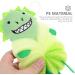 FOMIYES 2pcs Baby Loofah Exfoliating Bath Puff | Cute Animal Shower Scrubber 18x11CM | Ideal for Kids & Gentle Cleansing - Buy Online on GoSupps.com