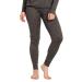 LAPASA Womens 100% Merino Wool Base Layer 250g Midweight Activewear Thermal Underwear Shirt/Pants L48 pants X-Large Dark Heather Gray1 Bottom