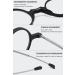 Lanomi Mini Reading Glasses - Blue Light Filter Compact & Foldable Aid for Men & Women - Small Glasses with Black Pocket Etui (2.0x) - Buy Online on GoSupps.com