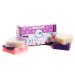 360Feel Floral Soap Bar Set - Lavender Lilac Hydrangea Scents - Handmade Natural Organic with Essential Oils - Perfect Anniversary Wedding Gift - 5 oz (Pack of 4) - Buy Online on GoSupps.com